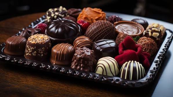 Assorted chocolates and confectionery for crew welfare and bonded store orders